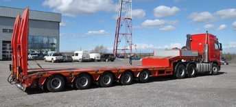 Трал низкорамный 24 тонн 9 м Scania R420